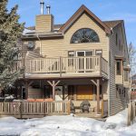 front view of 4, 822 5th st, Canmore AB